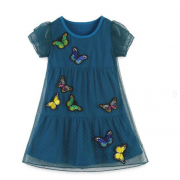 Платье с бабочками