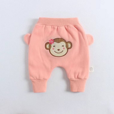 Штанишки утепленные  для малышей , розовые