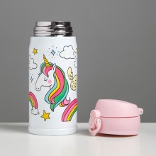 ТД 020 Термос Милые единорожки